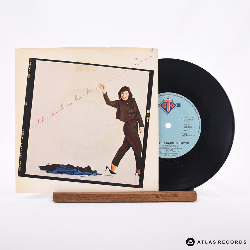 Dana The Girl Is Back 7" Vinyl Record - Front Cover & Record