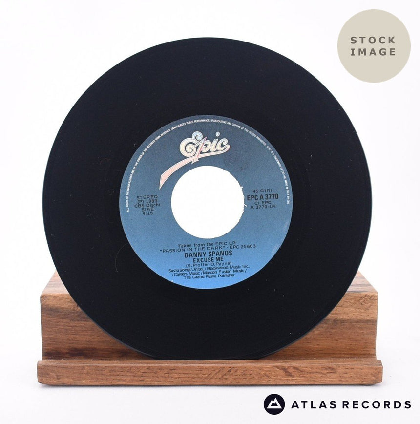 Danny Spanos Excuse Me 7" Vinyl Record - Record A Side