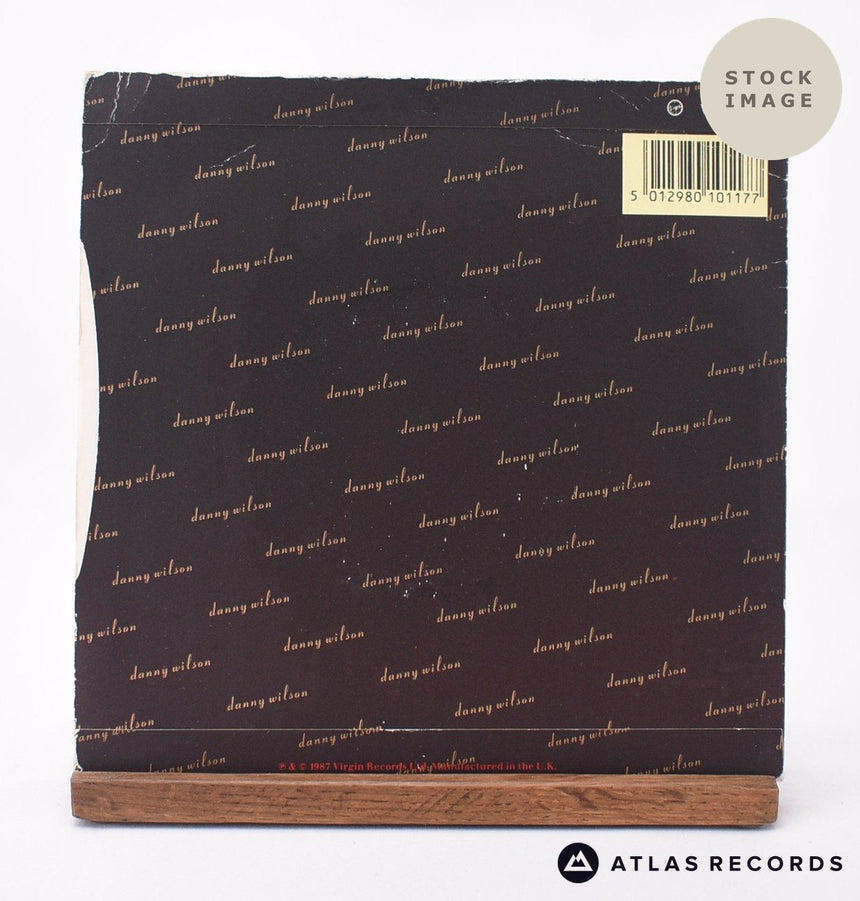 Danny Wilson A Girl I Used To Know 7" Vinyl Record - Reverse Of Sleeve