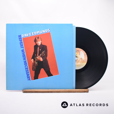 Dave Edmunds Repeat When Necessary LP Vinyl Record - Front Cover & Record