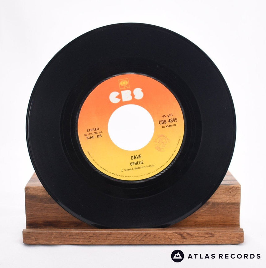 Dave - Ophélie / Boy Fully, Girl Fully - 7" Vinyl Record - EX/VG+