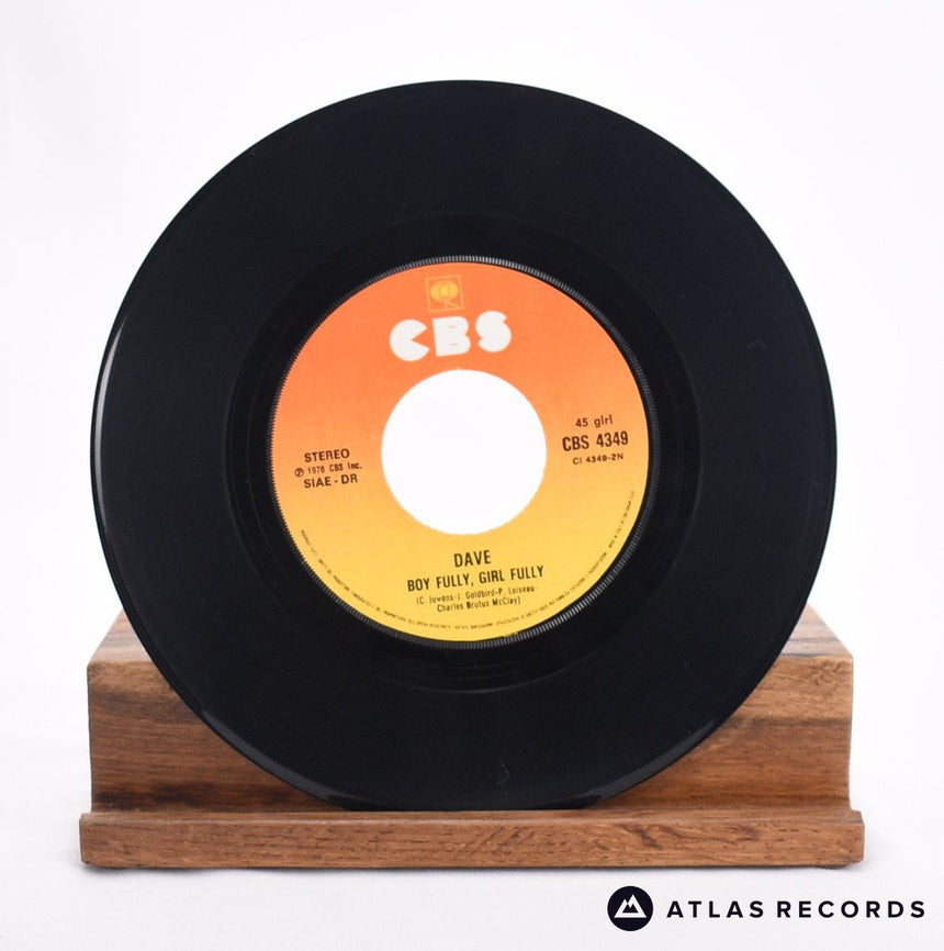 Dave - Ophélie / Boy Fully, Girl Fully - 7" Vinyl Record - EX/VG+