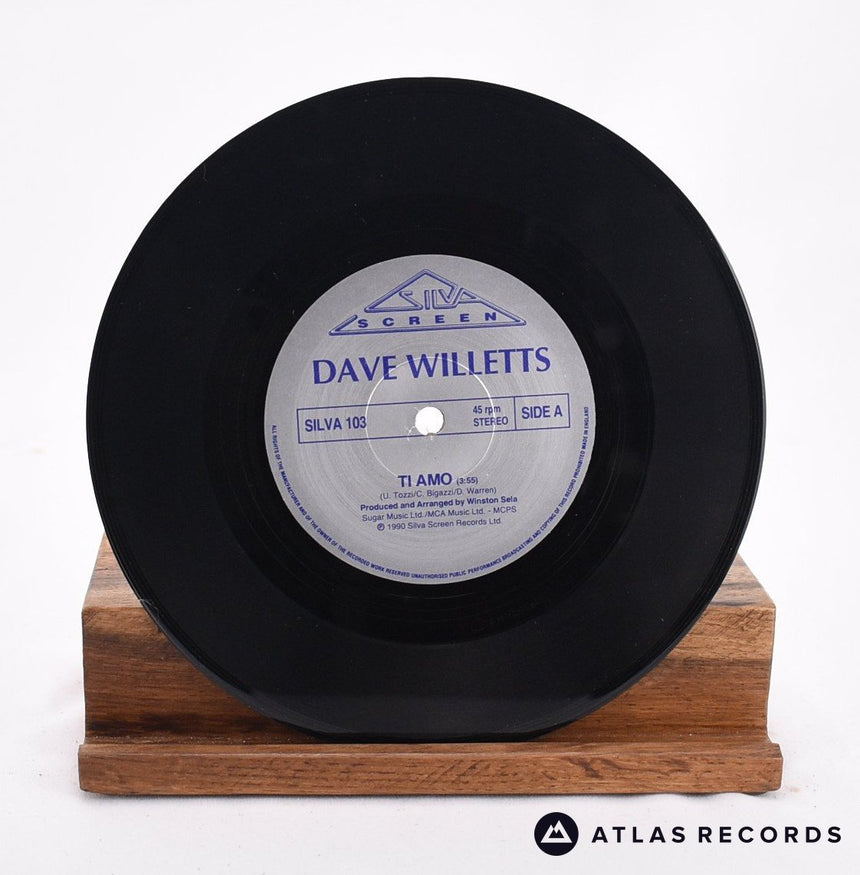 Dave Willetts - Ti Amo - 7" Vinyl Record - EX/NM