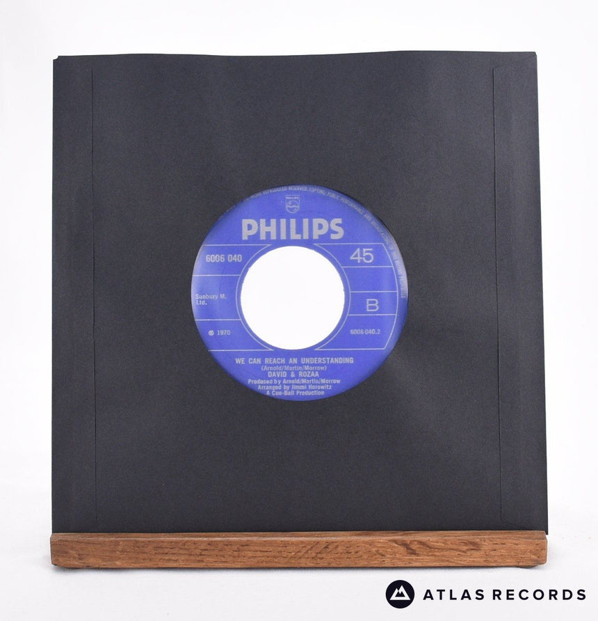 David And Rozaa - Time Of Our Life - 7" Vinyl Record - VG+