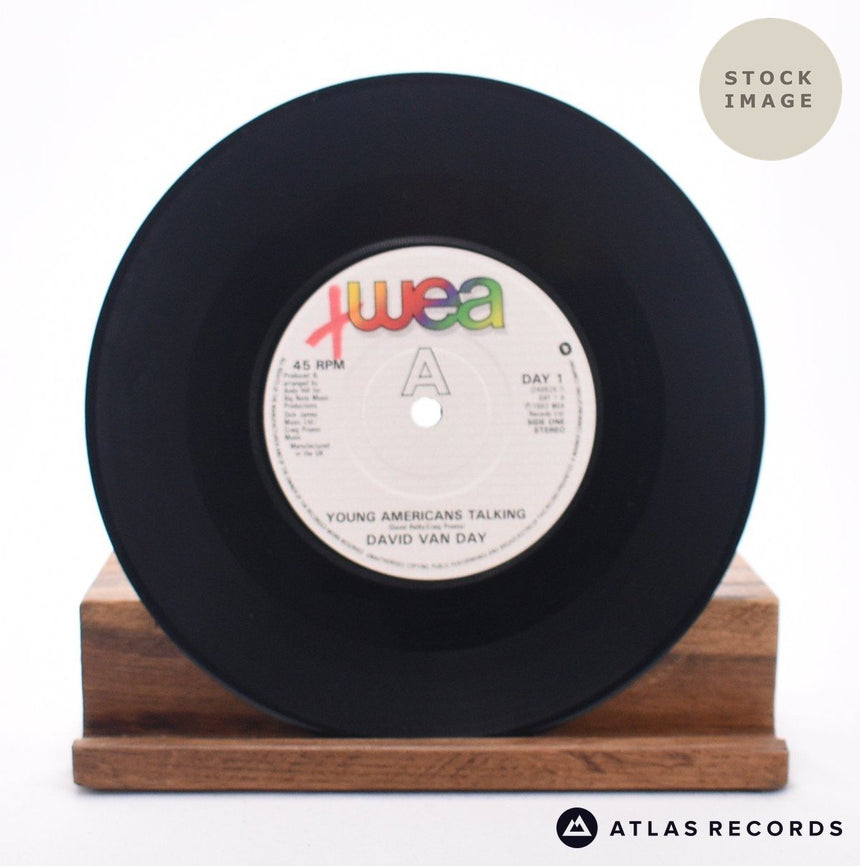 David Van Day Young Americans Talking 7" Vinyl Record - Record A Side