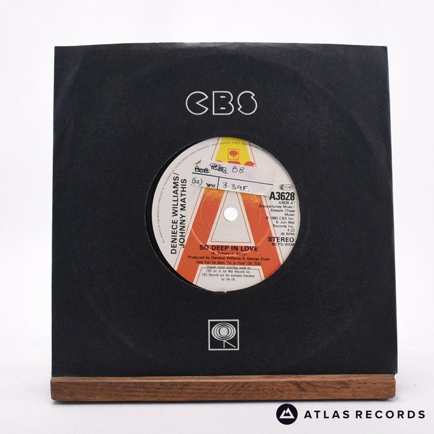 Deniece Williams So Deep In Love 7" Vinyl Record - In Sleeve