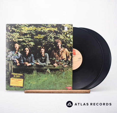 Derek & The Dominos In Concert Double LP Vinyl Record - Front Cover & Record
