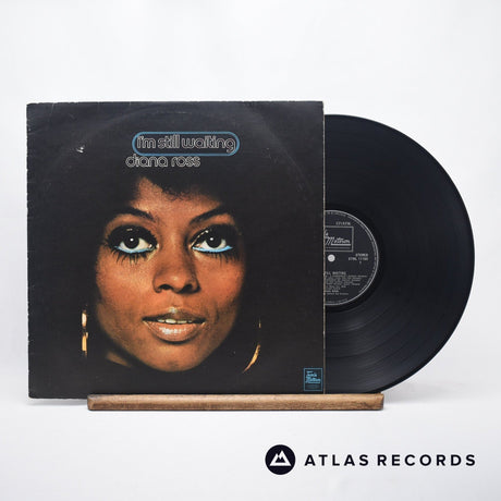 Diana Ross I'm Still Waiting LP Vinyl Record - Front Cover & Record