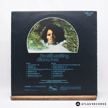 Diana Ross - I'm Still Waiting - Textured Sleeve LP Vinyl Record - VG+/EX