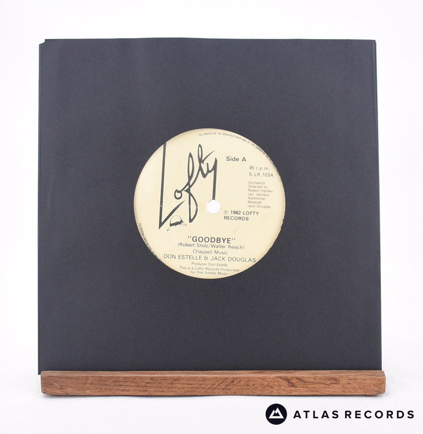 Don Estelle Goodbye 7" Vinyl Record - In Sleeve