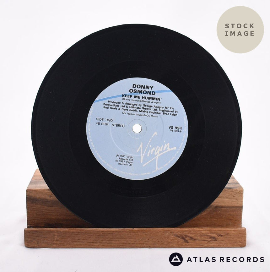 Donny Osmond I'm In It For Love Vinyl Record - Record B Side