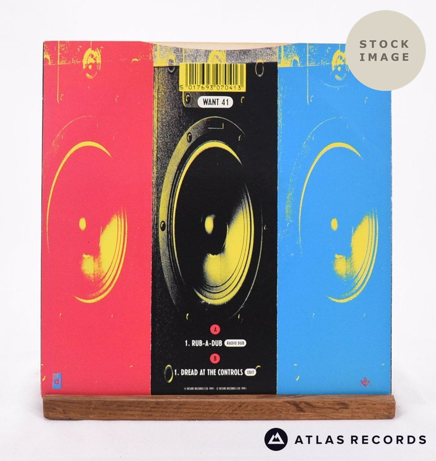 Double Trouble Rub-A-Dub Vinyl Record - Reverse Of Sleeve