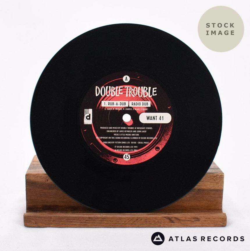 Double Trouble Rub-A-Dub Vinyl Record - Record A Side