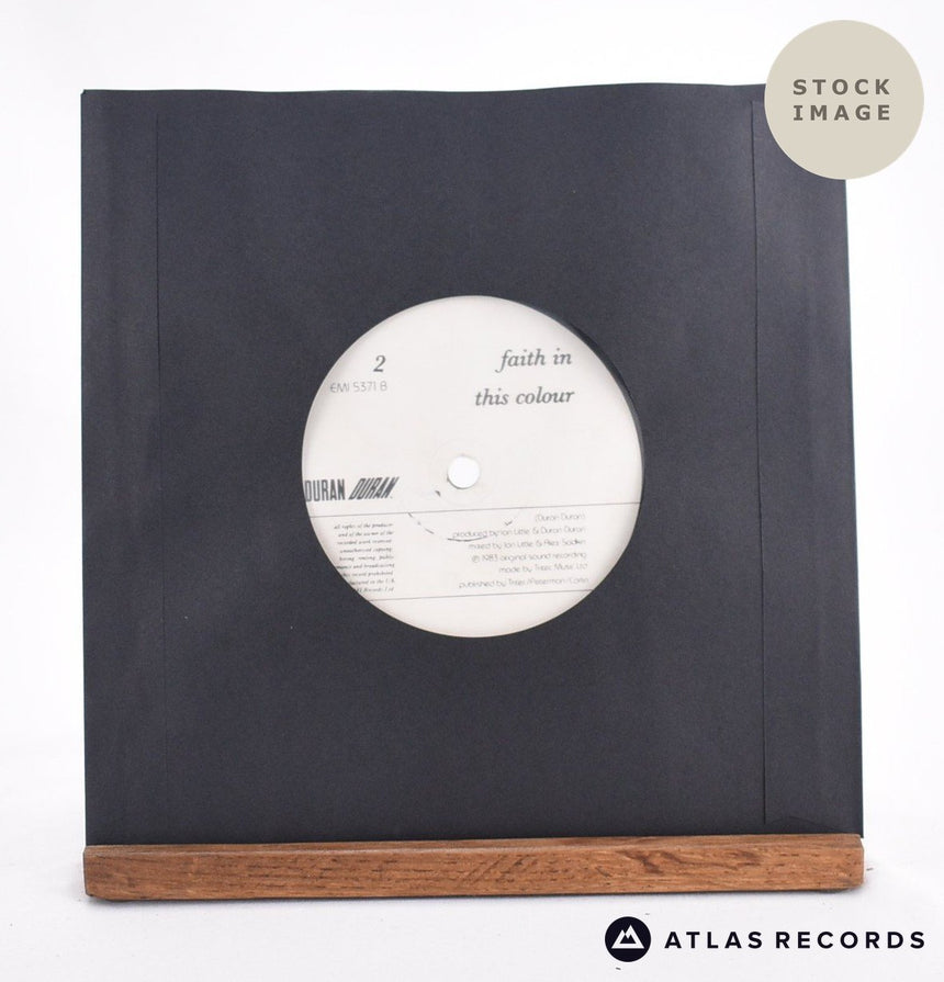 Duran Duran Is There Something I Should Know? 7" Vinyl Record - Reverse Of Sleeve