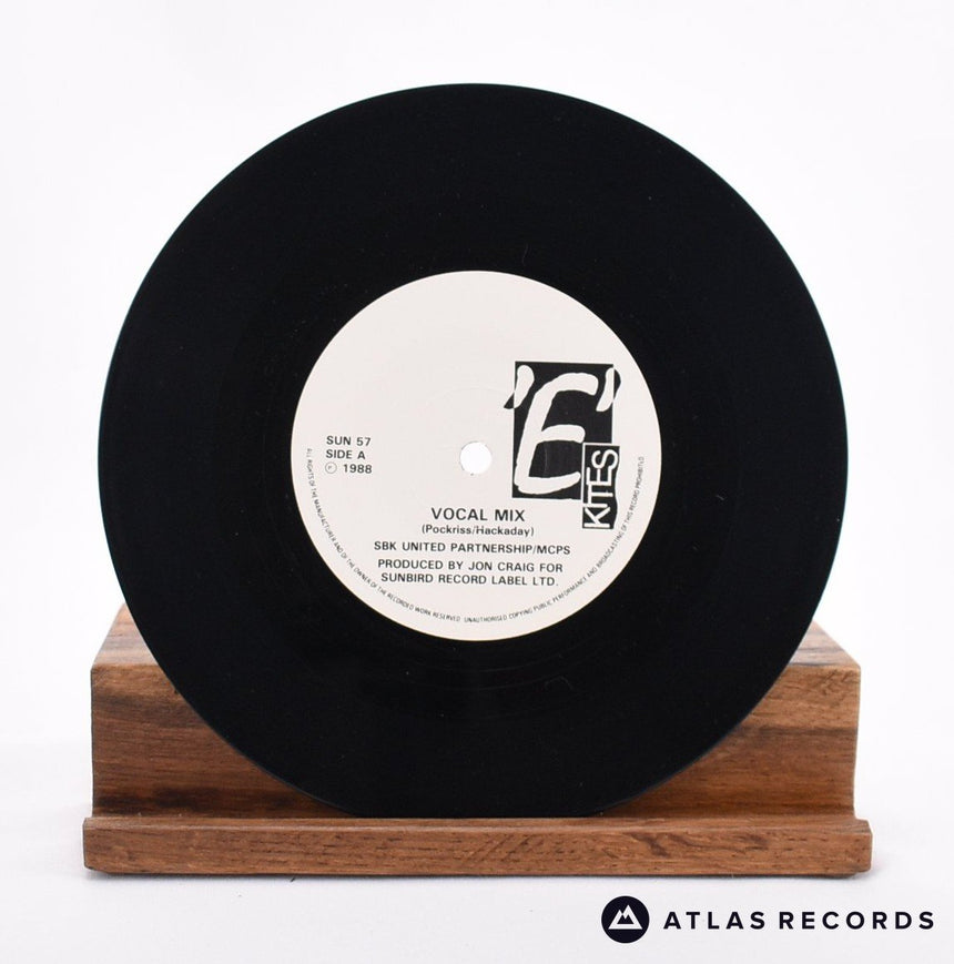 'E' - Kites - 7" Vinyl Record - EX/EX