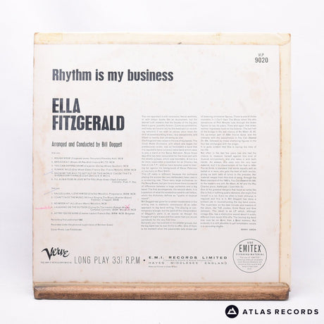 Ella Fitzgerald - Rhythm Is My Business - LP Vinyl Record - VG+/VG+