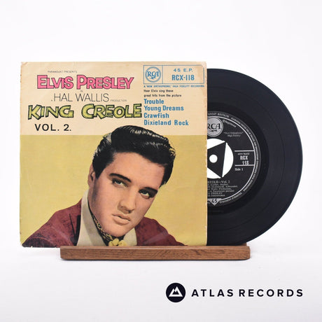 Elvis Presley King Creole Vol.2 7" Vinyl Record - Front Cover & Record