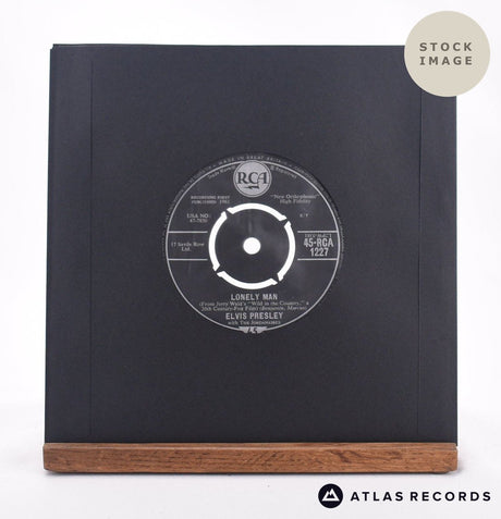 Elvis Presley Surrender 7" Vinyl Record - Reverse Of Sleeve