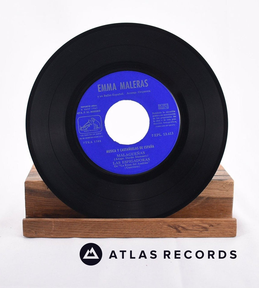 Emma Maleras Y Su Ballet Español - Música Y Castañuelas De España - 7" Vinyl Record - VG/VG