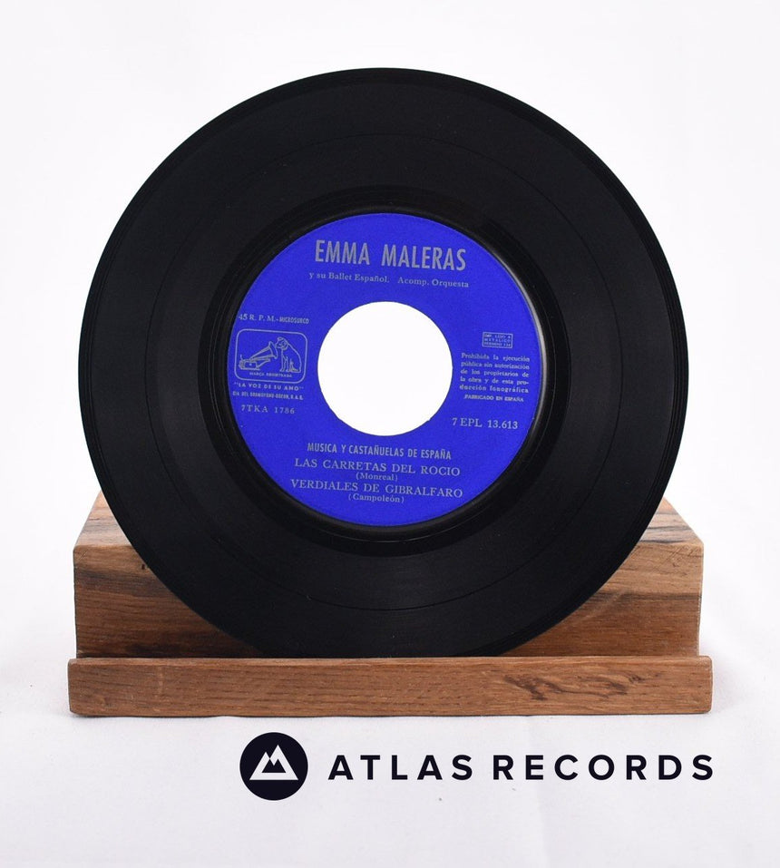 Emma Maleras Y Su Ballet Español - Música Y Castañuelas De España - 7" Vinyl Record - VG/VG