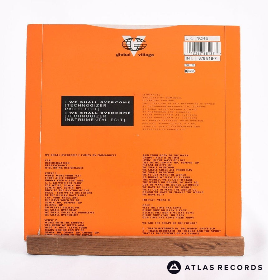 Emmanuel - We Shall Overcome - 7" Vinyl Record - EX/EX