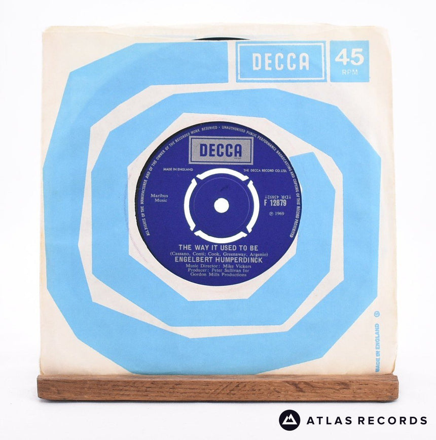 Engelbert Humperdinck The Way It Used To Be 7" Vinyl Record - In Sleeve