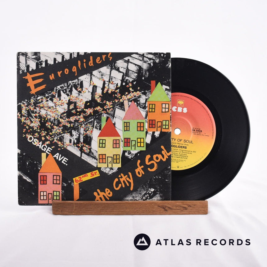 Eurogliders The City Of Soul 7" Vinyl Record - Front Cover & Record