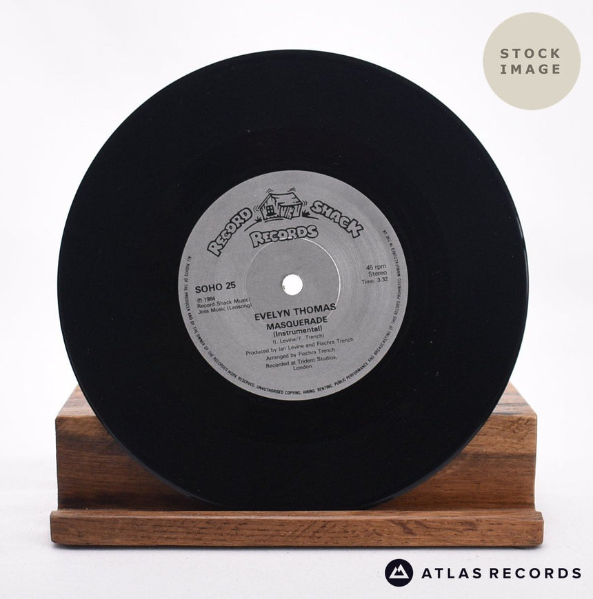 Evelyn Thomas Masquerade 7" Vinyl Record - Record B Side