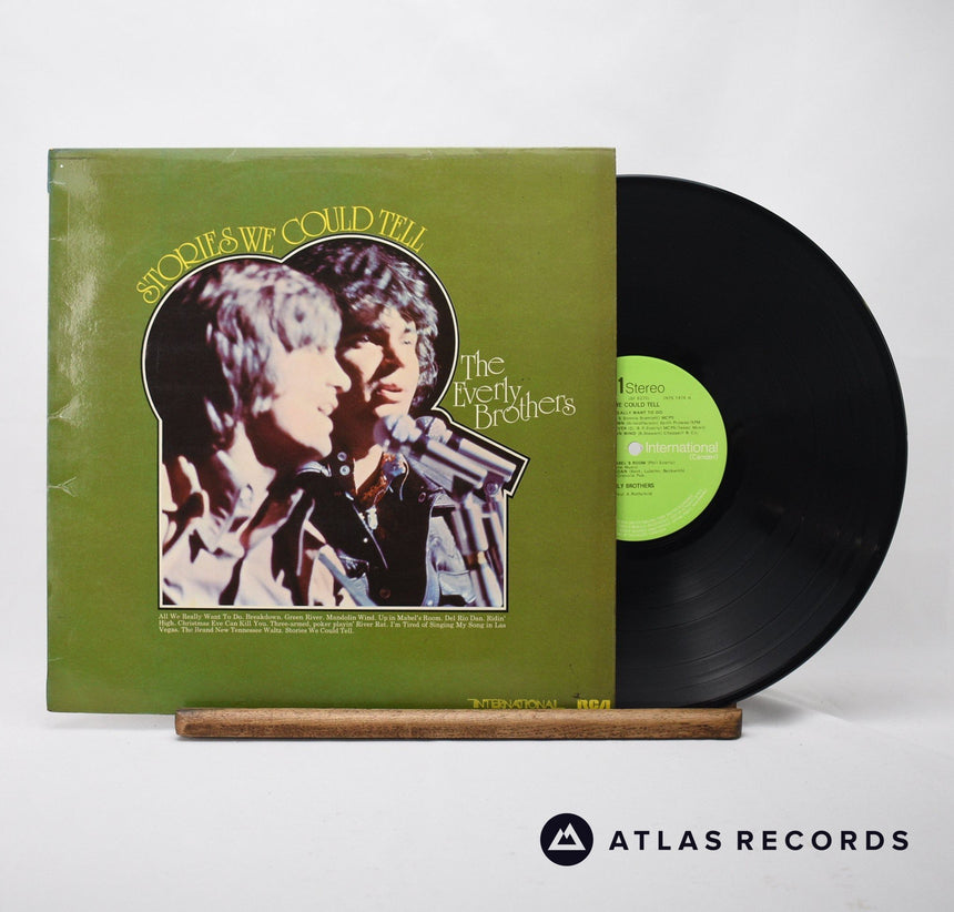 Everly Brothers Stories We Could Tell LP Vinyl Record - Front Cover & Record