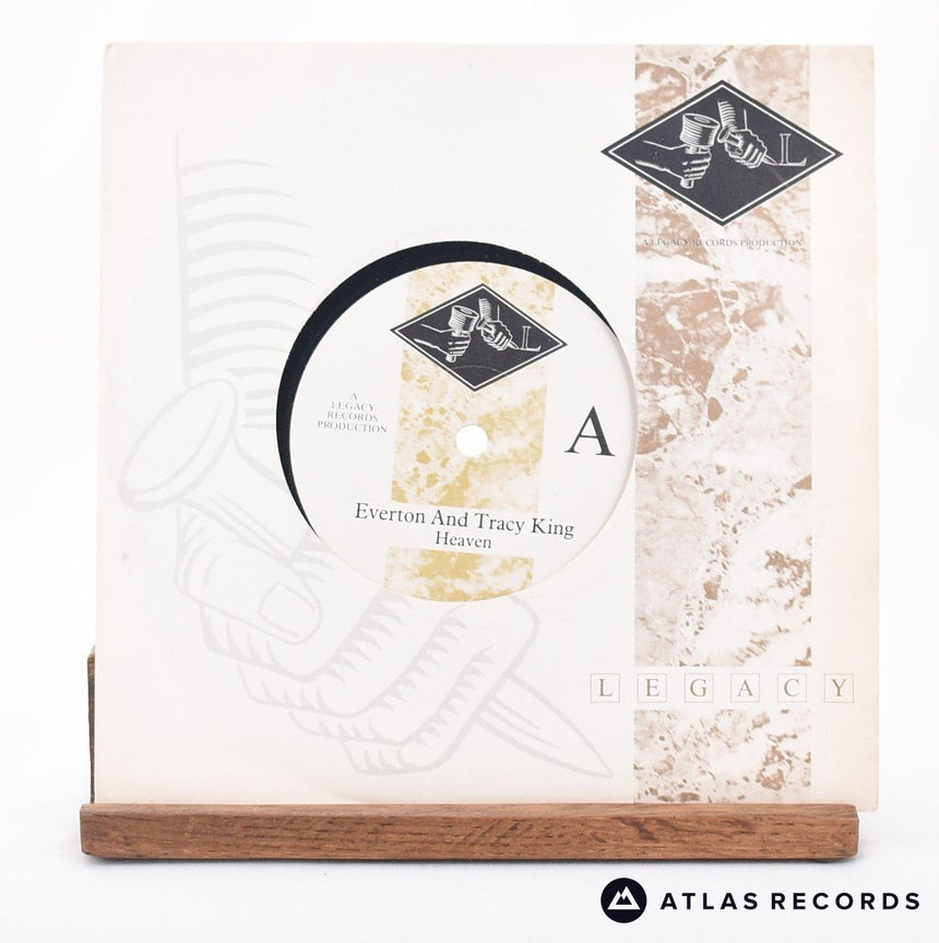 Everton King Heaven 7" Vinyl Record - Front Cover & Record