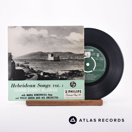Father Sydney MacEwan Hebridean Songs 7" Vinyl Record - Front Cover & Record