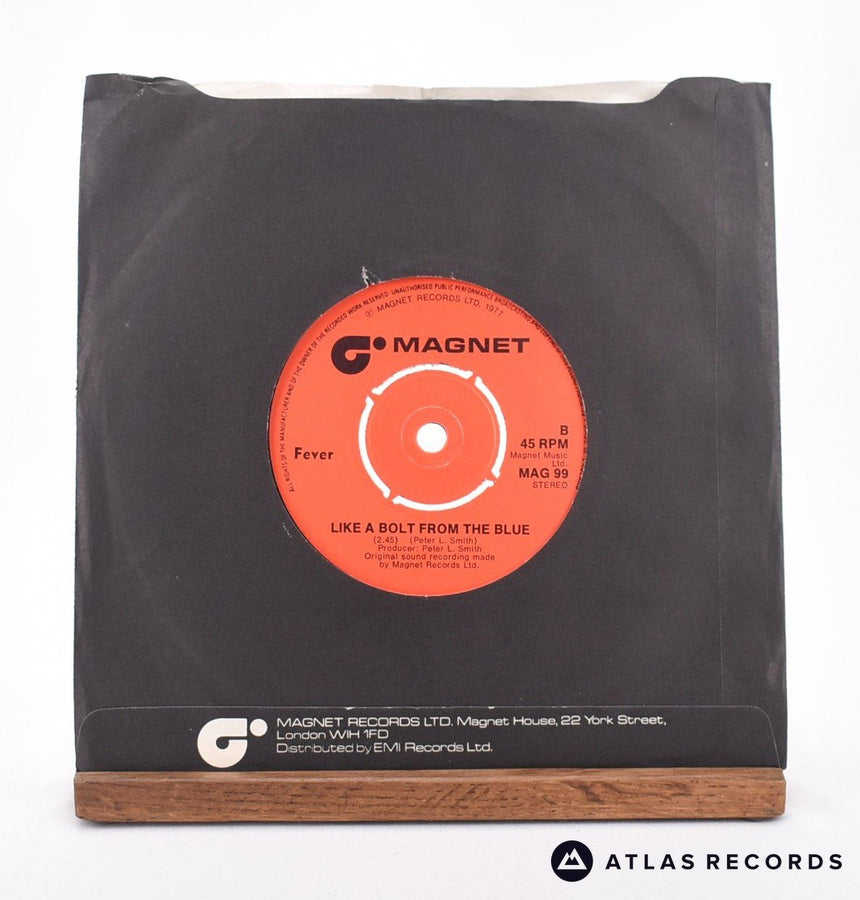 Fever - Up To My Eyes In Love - 7" Vinyl Record - EX/EX