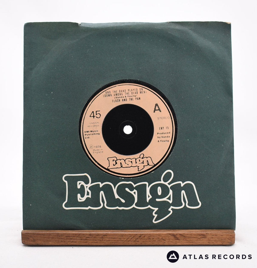 Flash & The Pan And The Band Played On 7" Vinyl Record - In Sleeve