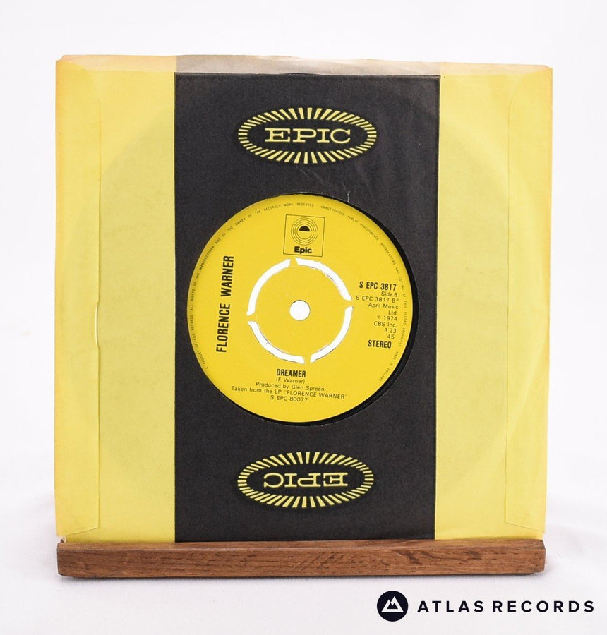 Florence Warner - Anyway I Love You - 7" Vinyl Record - VG+/EX