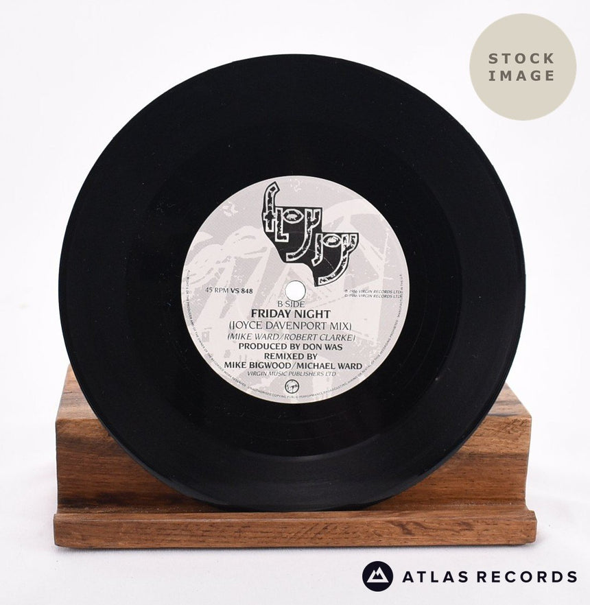 Floy Joy Friday Night In This Cold City Vinyl Record - Record B Side