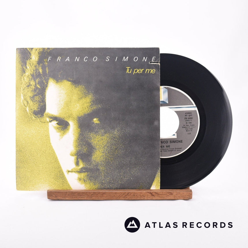 Franco Simone Tu Per Me 7" Vinyl Record - Front Cover & Record