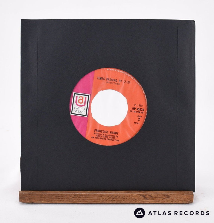 Françoise Hardy - All Because Of You - 7" Vinyl Record - EX