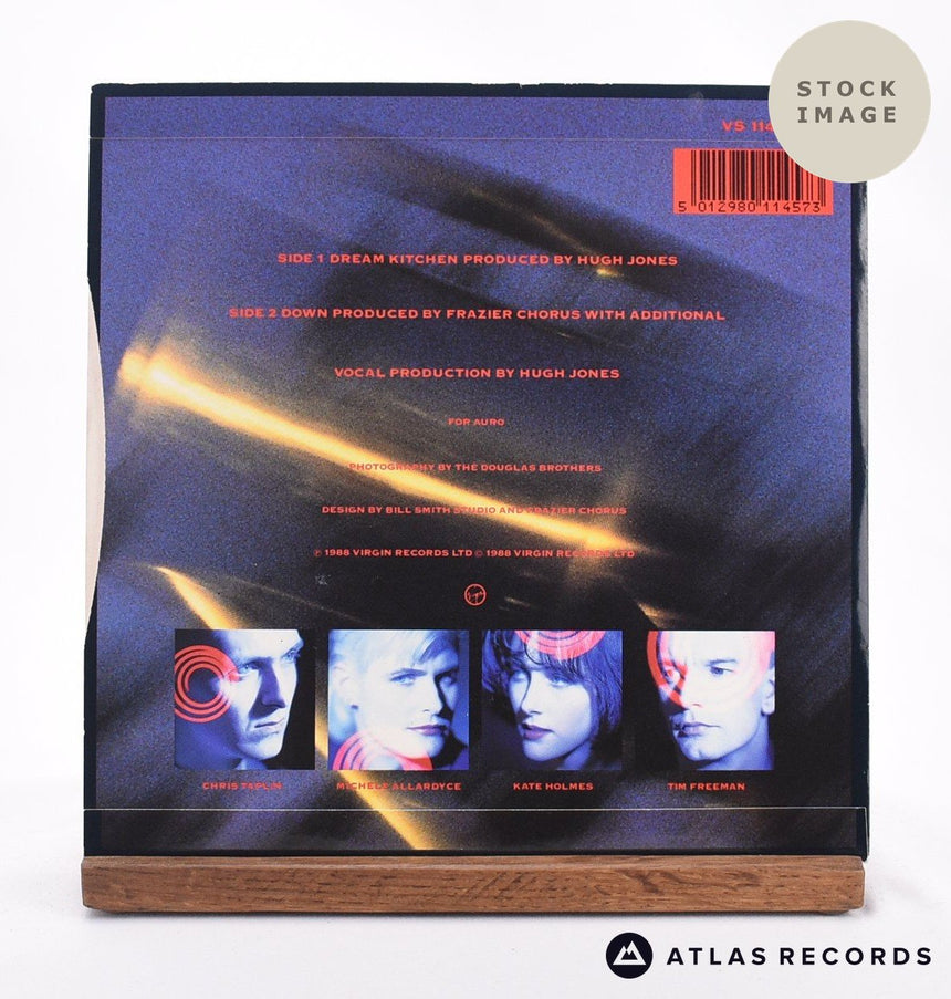 Frazier Chorus Dream Kitchen 7" Vinyl Record - Reverse Of Sleeve