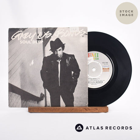 Gary U.S. Bonds Soul Deep 7" Vinyl Record - Sleeve & Record Side-By-Side