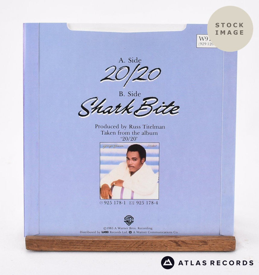 George Benson 20/20 Vinyl Record - Reverse Of Sleeve