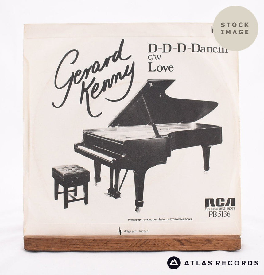 Gerard Kenny D-D-D-Dancin' 1985 Vinyl Record - Reverse Of Sleeve