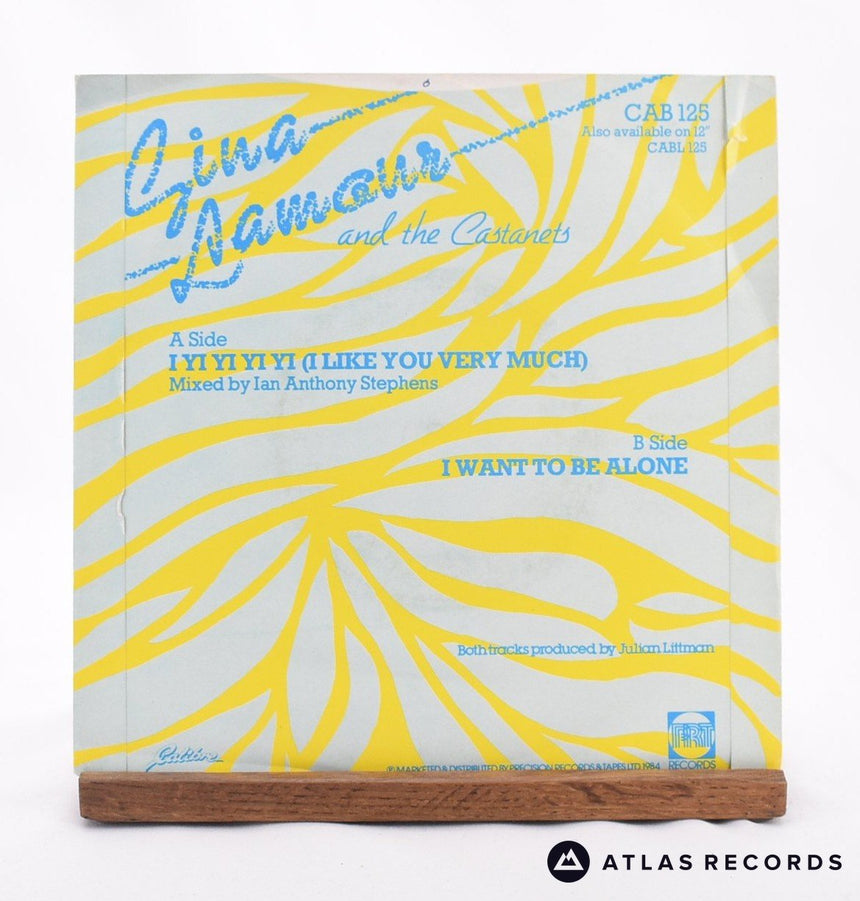 Gina Lamour - I Yi Yi Yi Yi (I Like You Very Much) - 7" Vinyl Record - EX/VG+