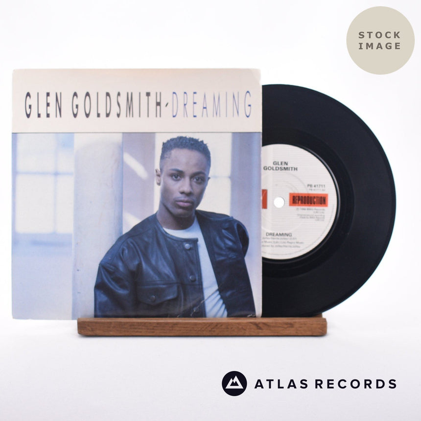 Glen Goldsmith Dreaming 7" Vinyl Record - Sleeve & Record Side-By-Side