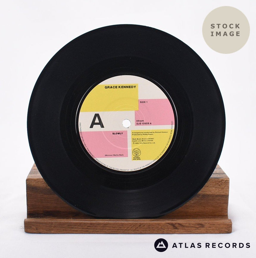 Grace Kennedy Slowly 1980 Vinyl Record - Record A Side