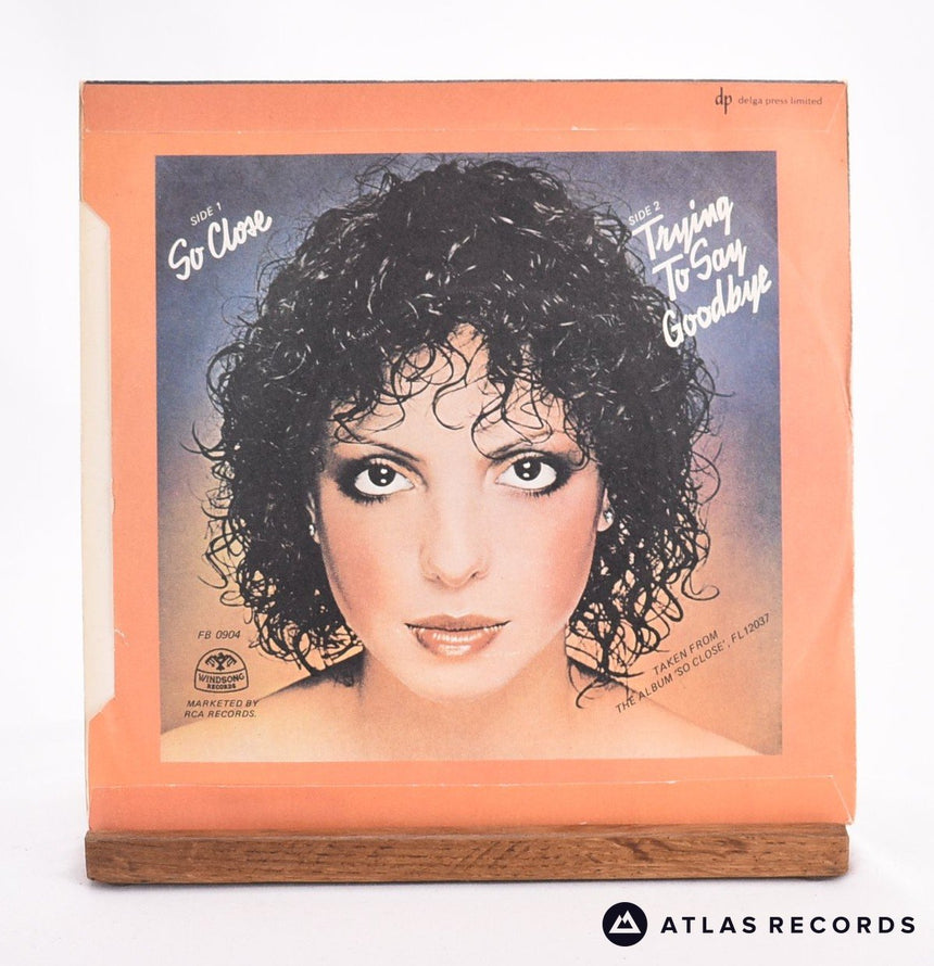 Helen Schneider - So Close - 7" Vinyl Record - VG+/EX