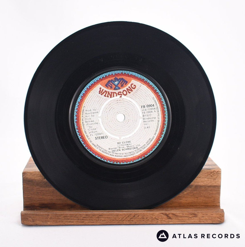 Helen Schneider - So Close - 7" Vinyl Record - VG+/EX