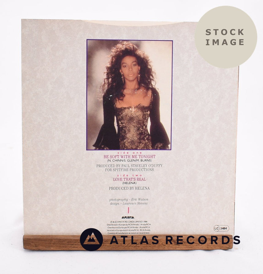 Helena Springs Be Soft With Me Tonight Vinyl Record - Reverse Of Sleeve