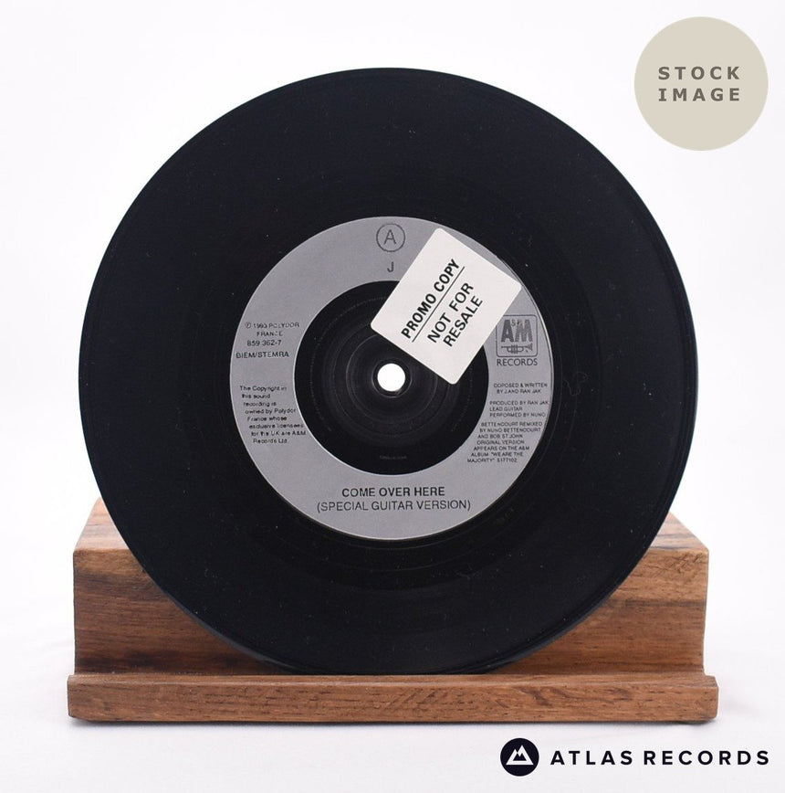 J. Come Over Here 7" Vinyl Record - Record A Side