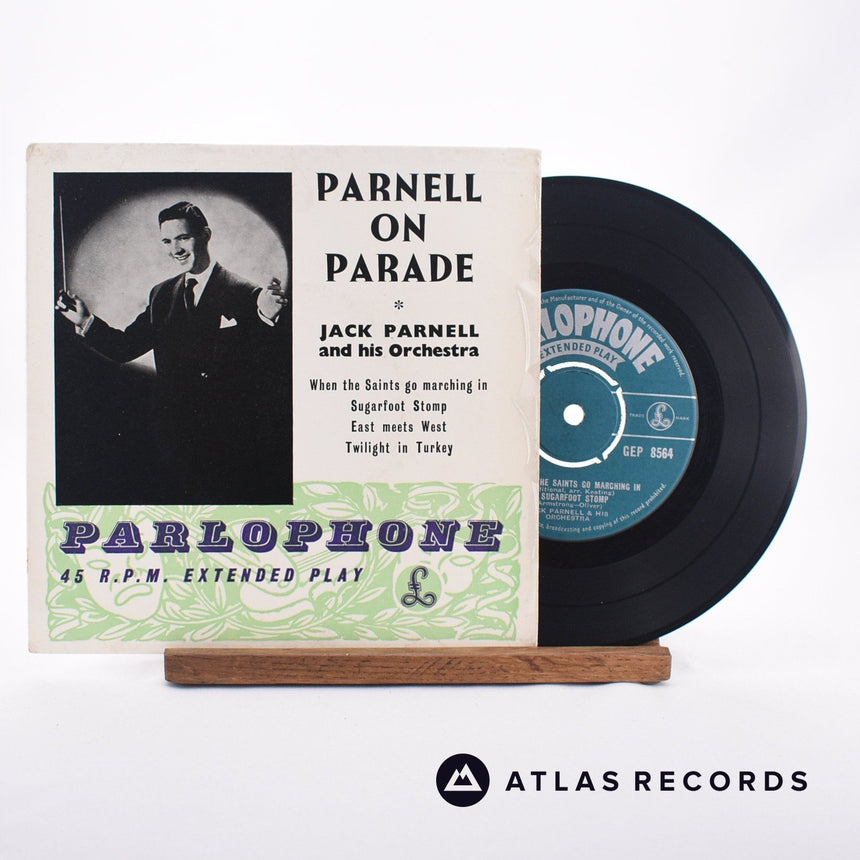 Jack Parnell & His Orchestra Parnell On Parade 7" Vinyl Record - Front Cover & Record