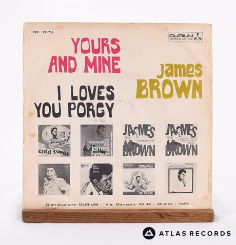 James Brown - Yours And Mine - 7" Vinyl Record - VG/VG+